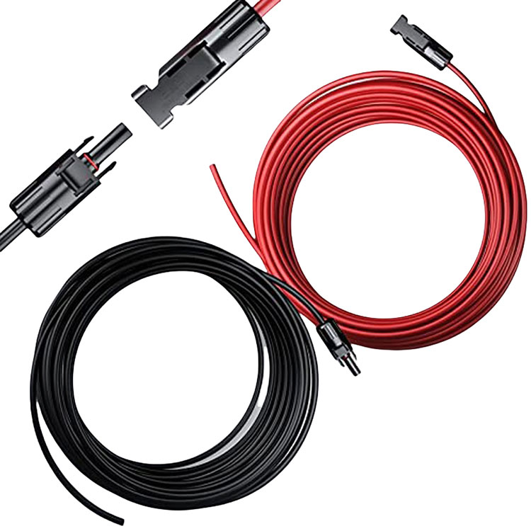 ඔටෝ වාහන ඔෆ් ග්‍රිඩ් සූර්ය සැකසුම 12AWG සම්බන්ධක වයර්